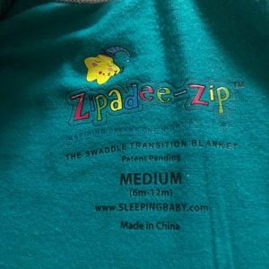 Zipadee Zip- Washed 2x, Worn once 6-12 month